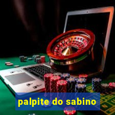 palpite do sabino